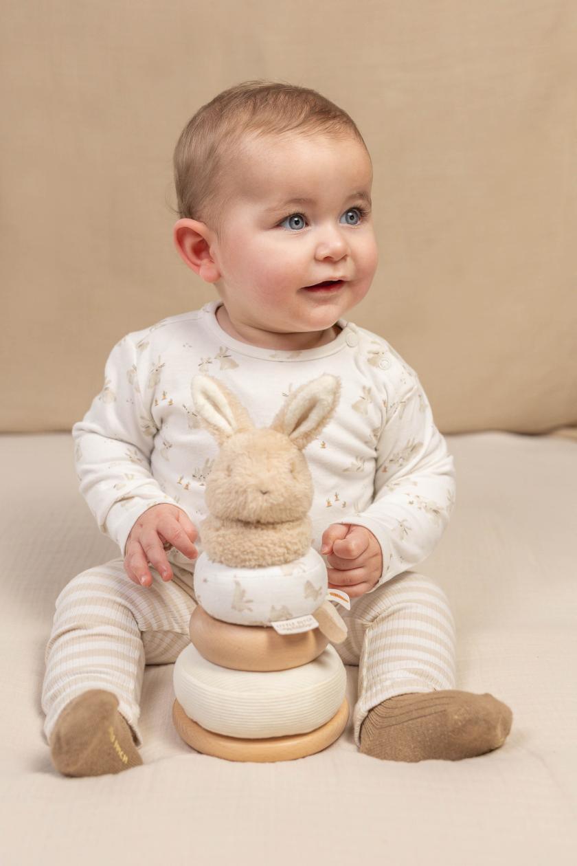 T-shirt Little Dutch lange mouwen baby bunny